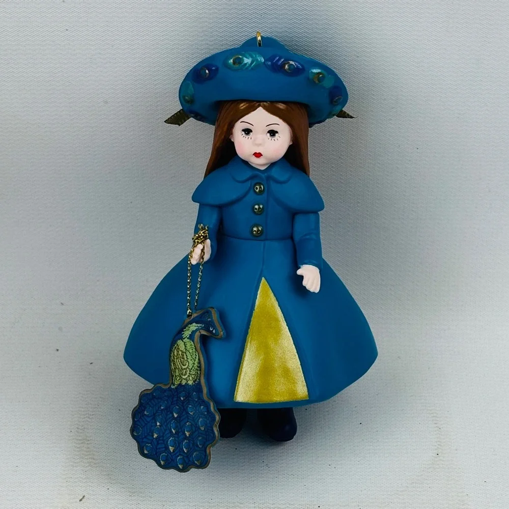 Hallmark Madame Alexander Peacock Princess Christmas Keepsake‎ Ornament 2024